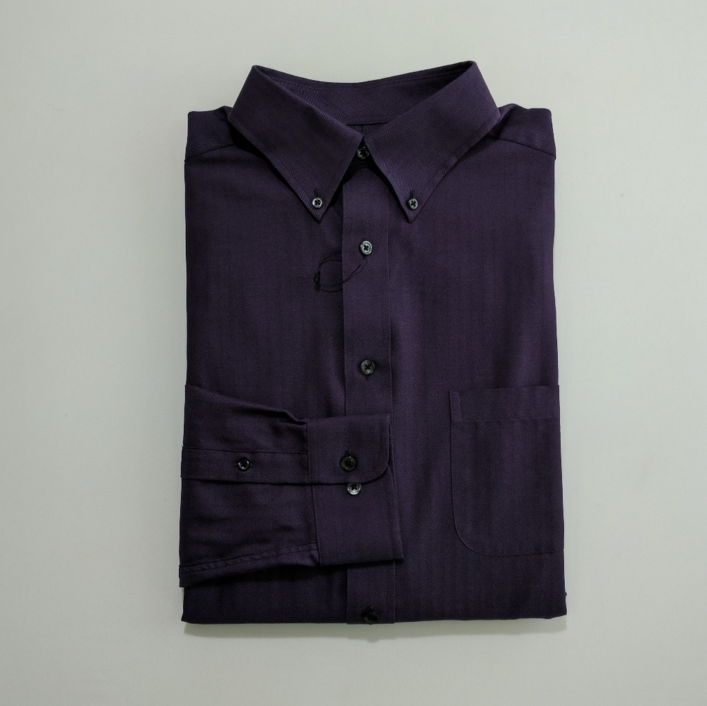 Roundtree & Yorke Men's Dress Shirt Large Tall